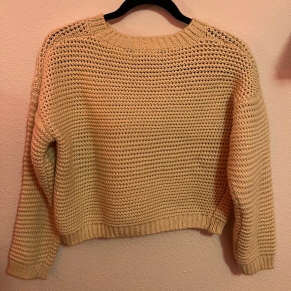 Womens / juniors cropped Sweater - Picture 2 of 2